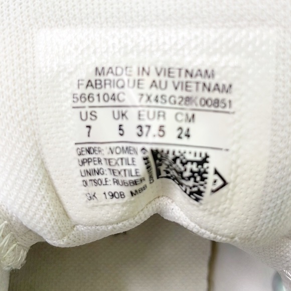 Converse White with Opalescence and Silver Accents (7) - Picture 13 of 16